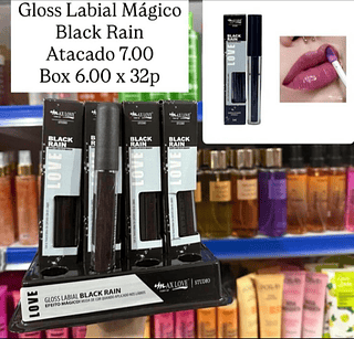 Gloss Labial Mágico Black Rain Max Love