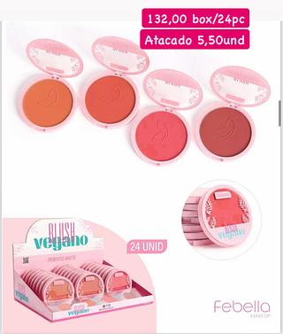 Blush Vegano Perfeito Matte Febella