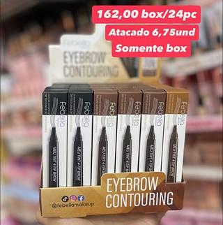 Caneta Tint 4-Tip Brow Febella Eyebrow Contouring