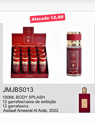 Body Splash Real Princess 100ml JMJBS013