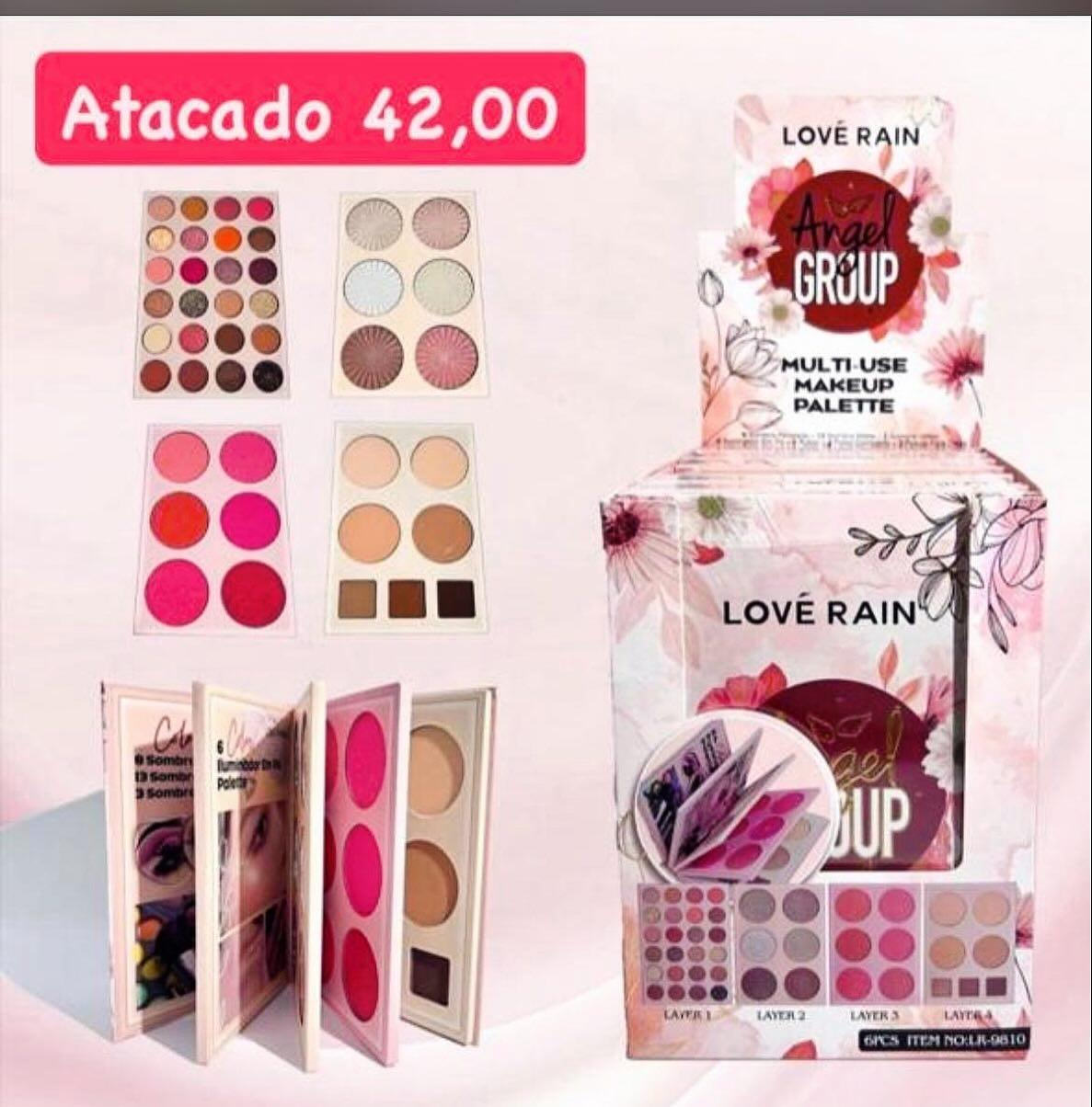 Paleta de Maquiagem Multiuso Love Rain Angel Group LR-0810