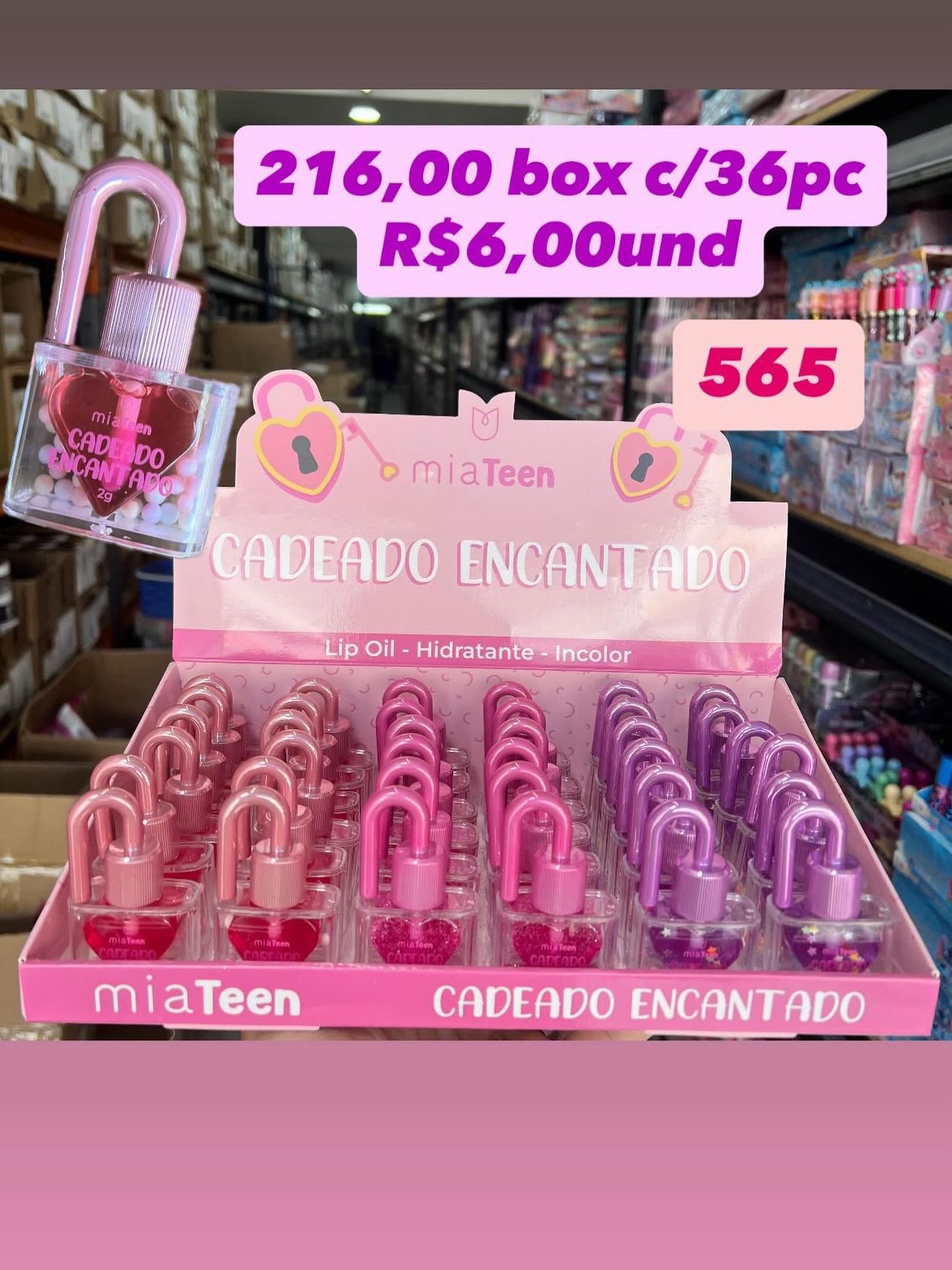 Lip Oil Cadeado Encantado MiaTeen