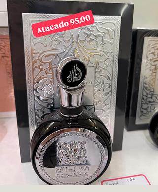 Perfume Fakhar Lattafa 100ml — apresentação preta