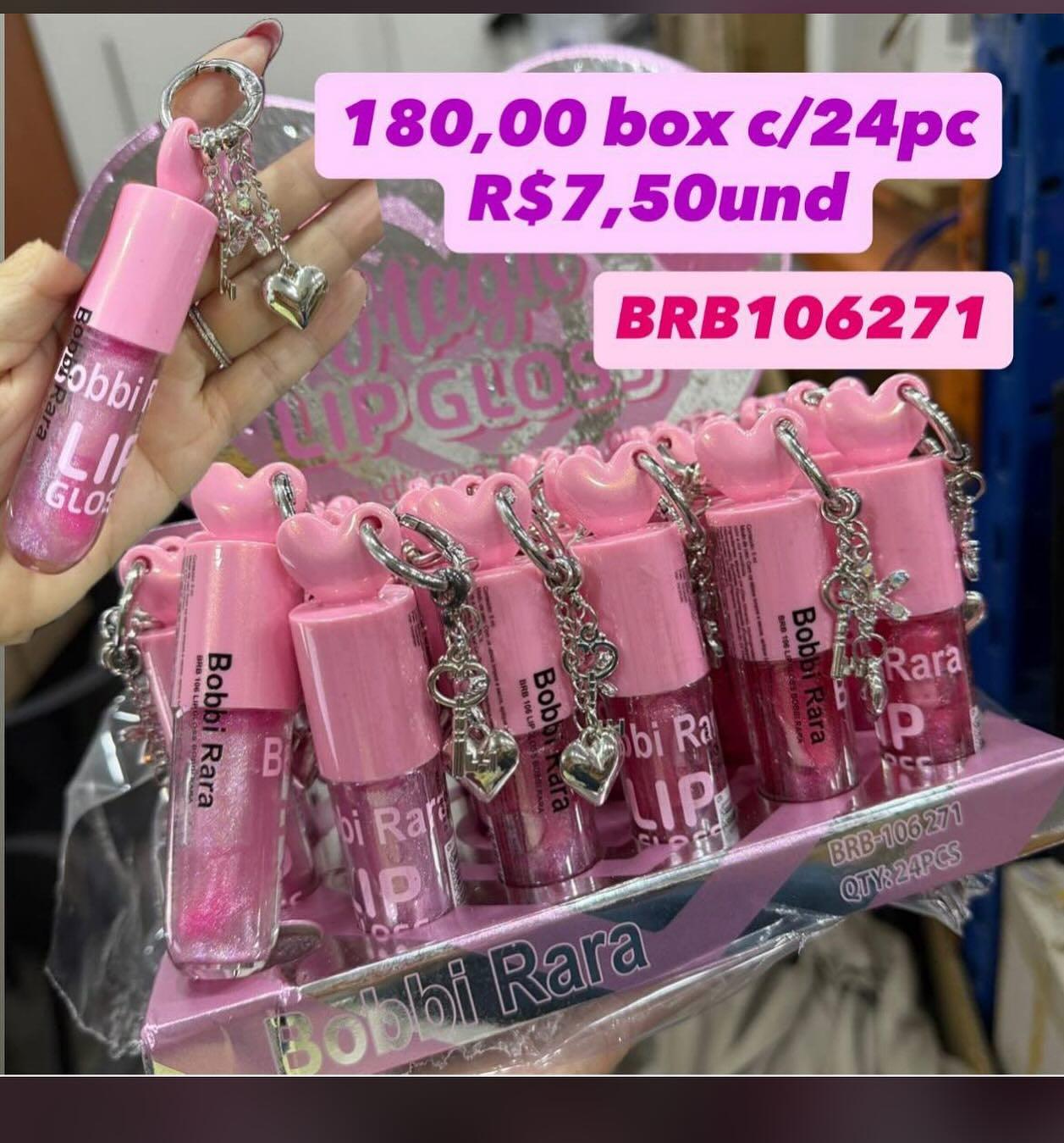 Lip Gloss Bobbi Rara com Chaveiro BRB106271