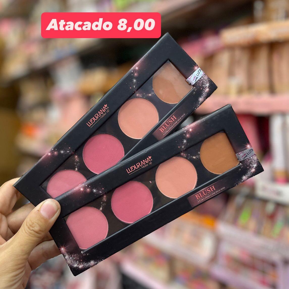 Blush Ultra Fino com Silicone Ludurana