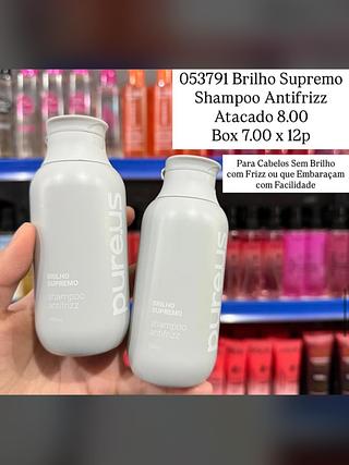 Shampoo Brilho Supremo Pureus Antifrizz 100ml